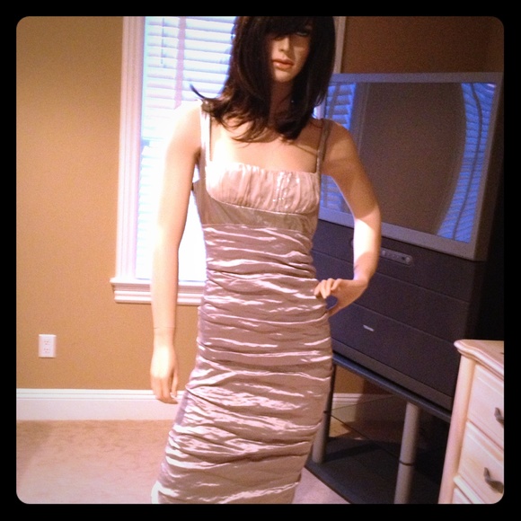 Nicole Miller ruched gown REDUCED!! - Picture 1 of 4